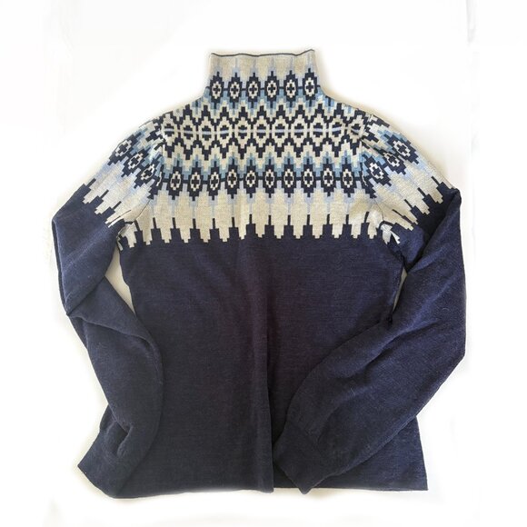 Après Ski Fair Isle Merino Wool Sweater_M-L - Picture 1 of 6